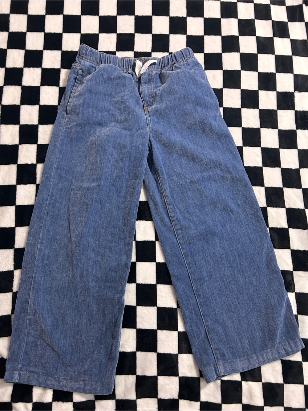 Levi's Light Blue Denim Joggers with Contrast Stitching